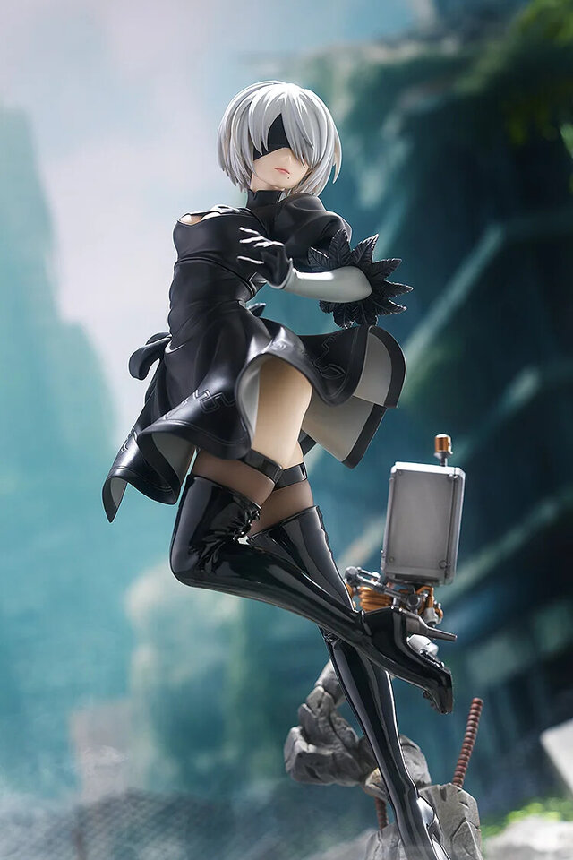 ひらめくスカートの躍動感！アニメ『ニーア オートマタ』より「2B