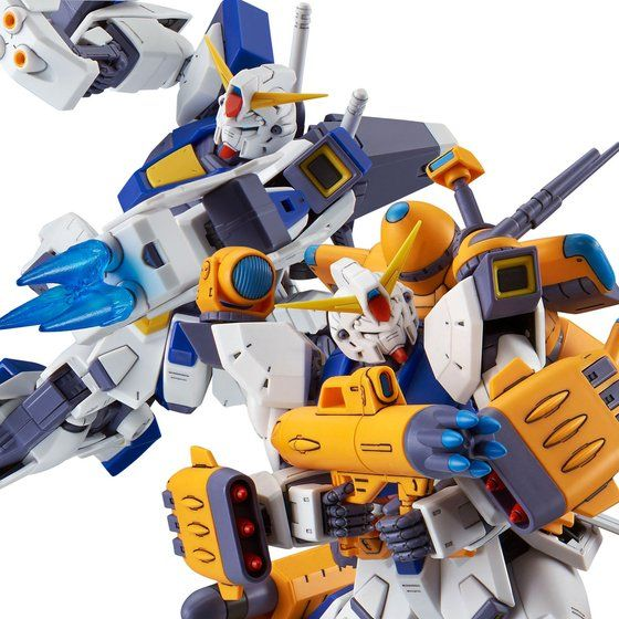 MGガンプラ「ガンダムF90」が盛り沢山！本体4機と専用ミッションパック
