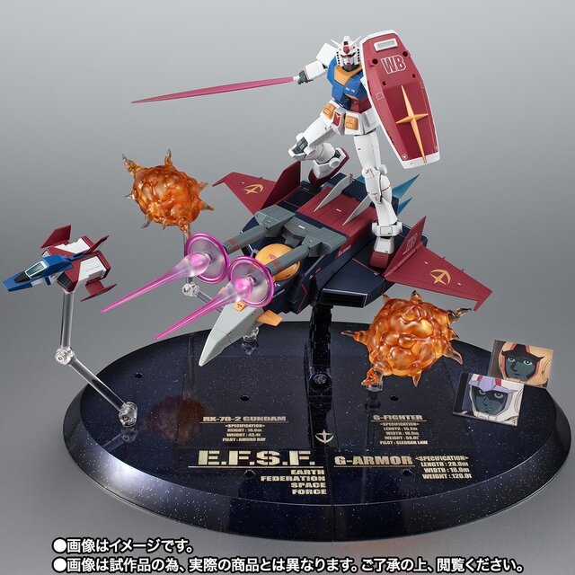 機動戦士ガンダム」45周年記念にROBOT魂「Gアーマー ver. A.N.I.M.E.