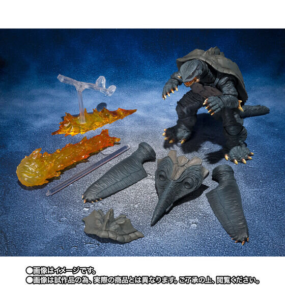 ガメラ2 レギオン襲来」より「S.H.MonsterArts ガメラ (1996)」が仙台