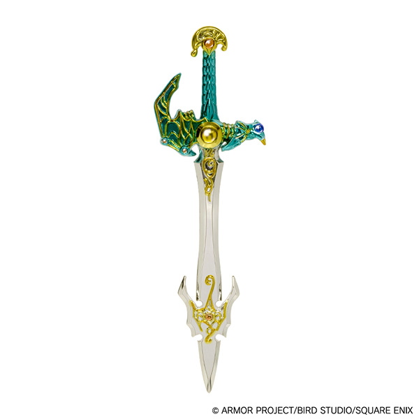 ドラクエでおなじみの「天空の剣＆天空の盾」のメタルフィギュアが再