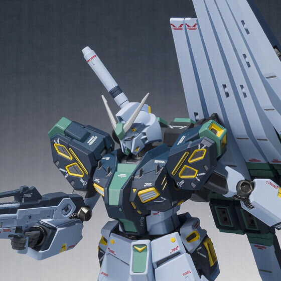 量産型νガンダム」がフィン・ファンネル装備でMETAL ROBOT魂化！6基