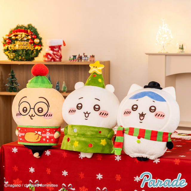 サンタさんが待ち遠しい「ちいかわ」たちの表情にキュン…！クリスマス
