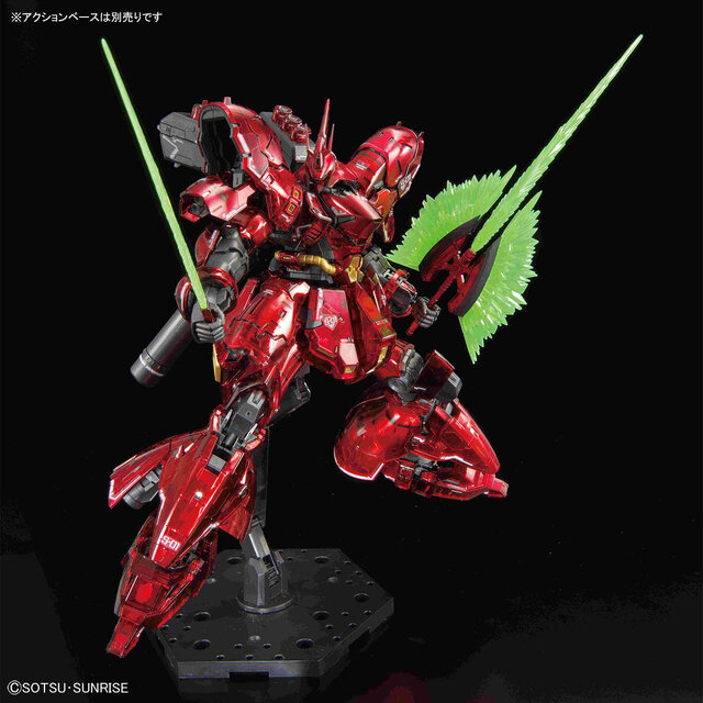 ガンプラ「RG サザビー」が高級感漂う“メカニカルコアメッキ”に！一般