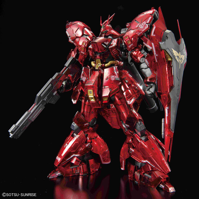 ガンプラ「RG サザビー」が高級感漂う“メカニカルコアメッキ”に！一般