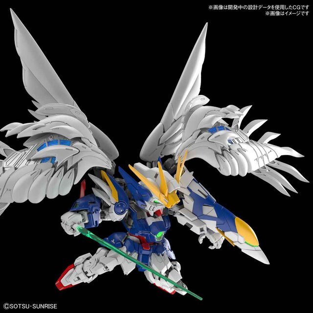 新次元の翼”「MGSD ウイングガンダムゼロ EW」パッケージ画像が公開
