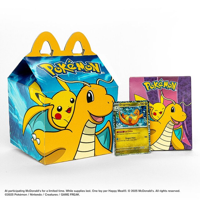 羨ましい…！米国で『ポケカ』×「マクドナルド」コラボ開催―ハッピー