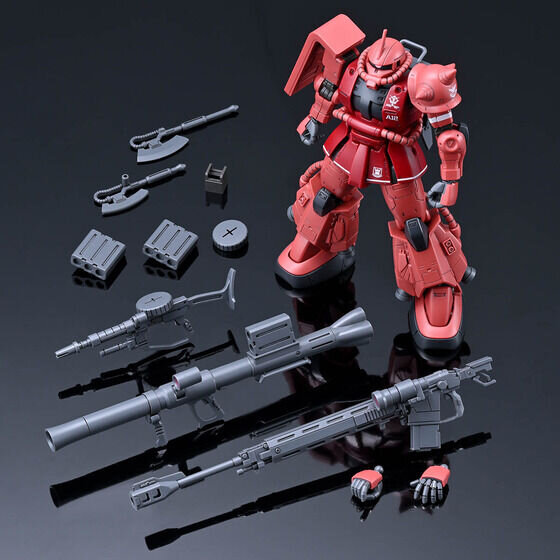 強襲、赤い彗星”ガンプラ「シャア専用高機動型ザクII」が本日2月4日12