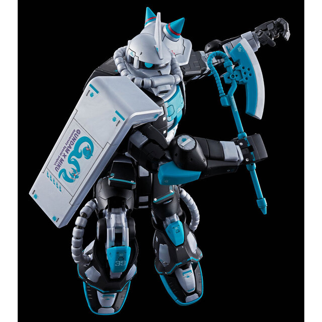 ザクII」が初音ミクカラーでRGガンプラ化！プレバンで2次抽選販売を4月