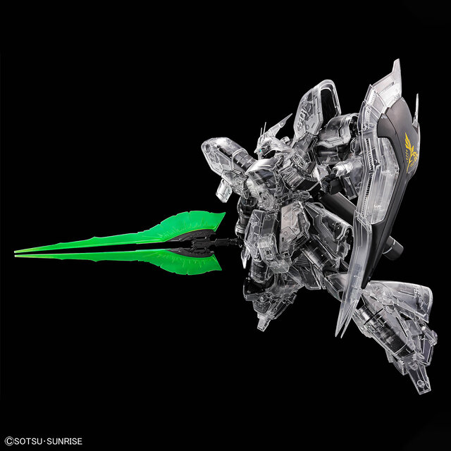 逆シャア「νガンダム」「サザビー」がメカニカルクリアでMGガンプラ化