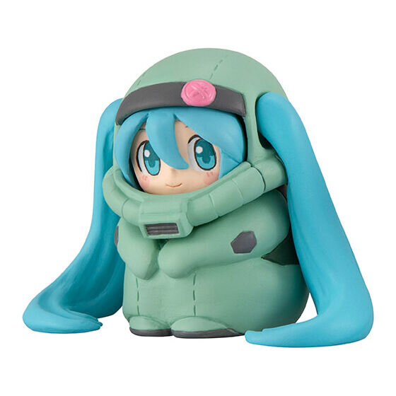 45周年ガンダム」×「初音ミク」フィギュアが反則級の可愛さ！ネギを