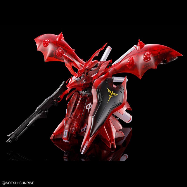 逆襲のシャアより「HG ナイチンゲール」がクリアカラーでガンプラ化