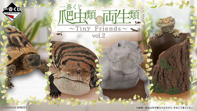 リアルで可愛い「一番くじ 爬虫類＆両生類」第2弾の全ラインナップ公開