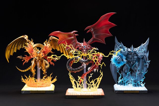 遊戯王』ラー、オシリス、オベリスクの三幻神が究極の姿で降臨
