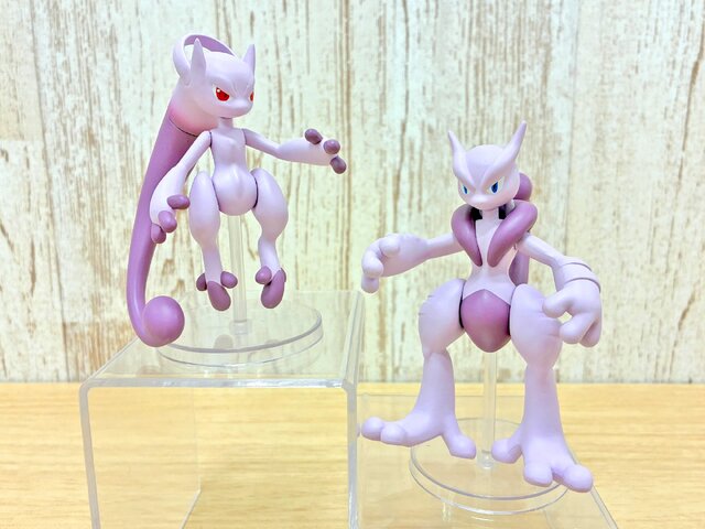 ポケモン』メガミュウツーX・Yが揃い踏み！全高約10センチのビッグ