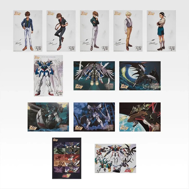 ガンダムW」30周年記念一番くじ全ラインナップ公開！ヒイロや5機のMS