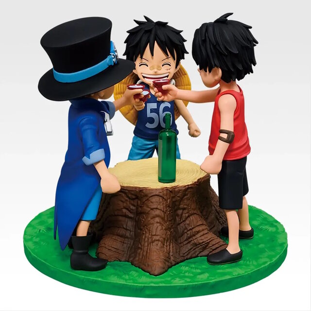 ワンピース」新作一番くじが涙腺直撃！盃交わすサボたちや、ルフィと