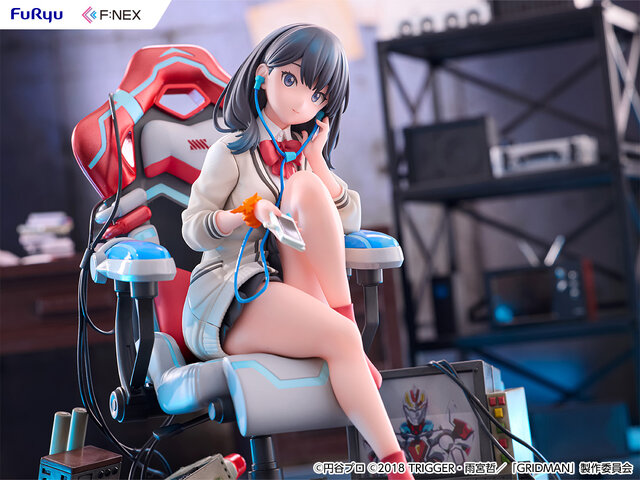 グリッドマン」より「宝多六花」新作フィギュアが予約開始！ゲーミング