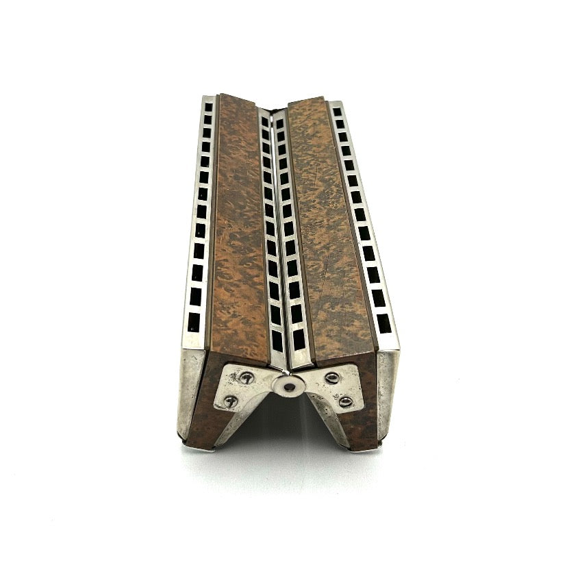 Antique and Beautiful M. Hohner's Double Bass Chromatica Harmonica