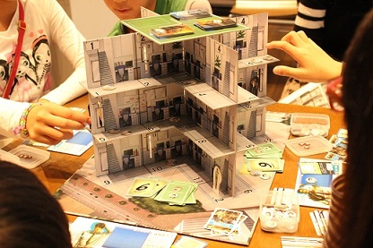 出展報告】ワークショップ：”超・立体的”協力ボードゲーム「TATEWARI