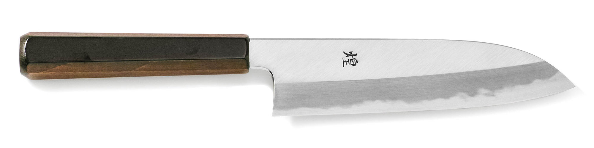 煌 青一鋼 黒呂柄 和式三徳包丁 180mm – 堺一文字光秀