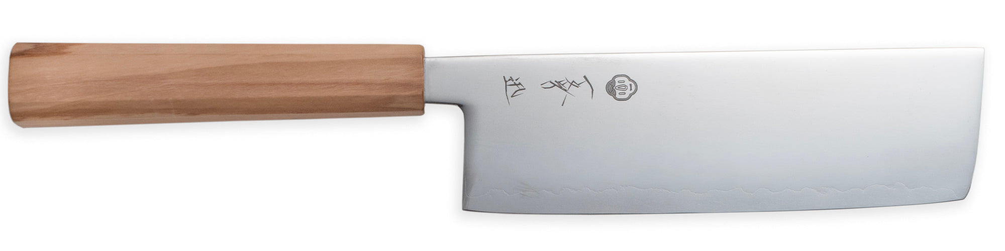 一文字 迅 SLD鋼 菜切り包丁 オリーブ柄 – 堺一文字光秀