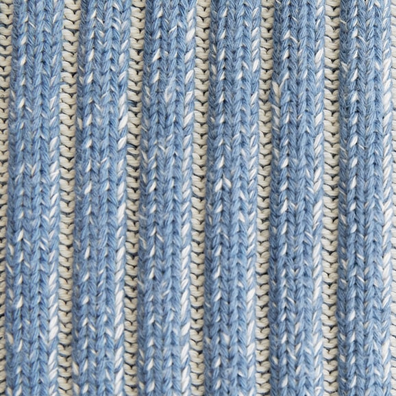 MINI PUUF MELANGE Asian blue｜1人掛け｜IDEE SHOP Online