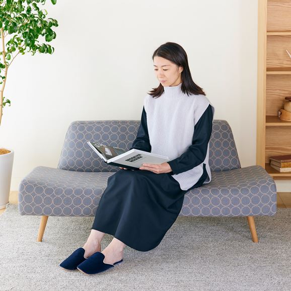 AO SOFA (2) Navy｜2人掛け｜IDEE SHOP Online