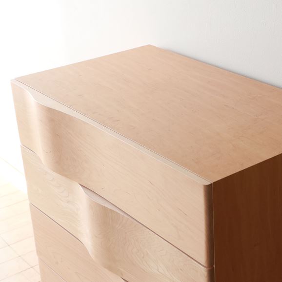 WAVE TALL CHEST Maple｜チェスト・キャビネット｜IDEE SHOP Online
