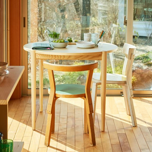 NOVA DINING TABLE ROUND 900 Natural×Natural｜ダイニングテーブル