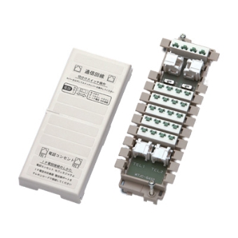 WTJC-64S2 切分ケスイッチ付電話用スター配線端子板: ネットワーク