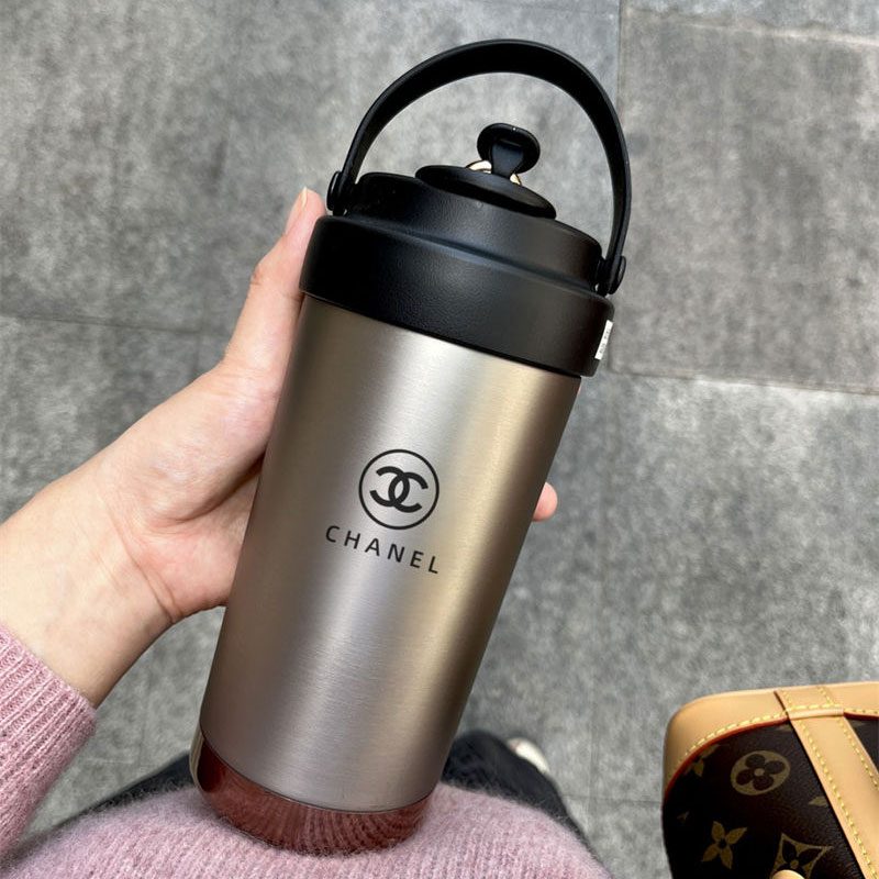 Chanel 保温水筒 マグボトル タンブラー 蓋付き 保温ボトル シャネル