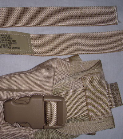 米軍放出ナイロンテープ デザート系 タン 幅25mm - いは軍払い下げ品店
