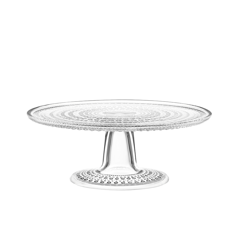 カステヘルミ ケーキスタンド 24cm クリアiittala/Arabia|北欧食器の