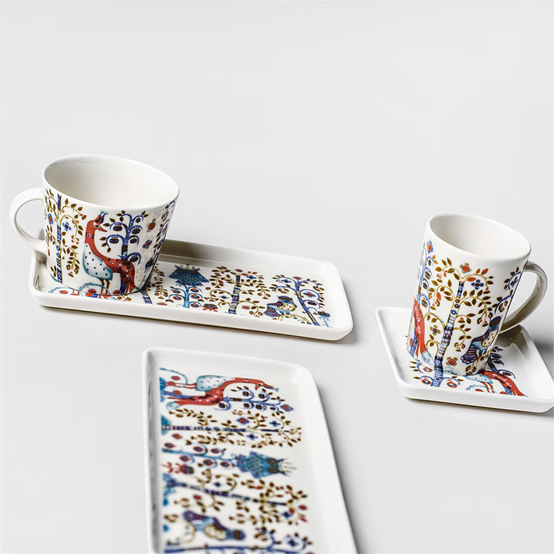 タイカ スクエア プレート 12x12cm ホワイトiittala/Arabia|北欧食器の