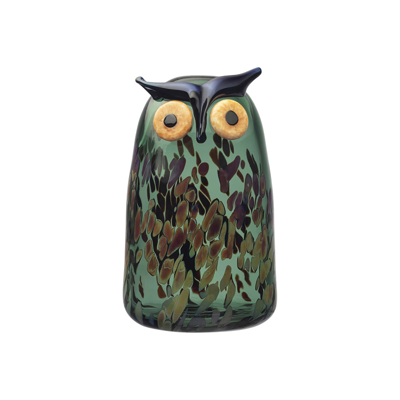 バード バイ トイッカ トラフズク 110x175mm パイングリーンiittala