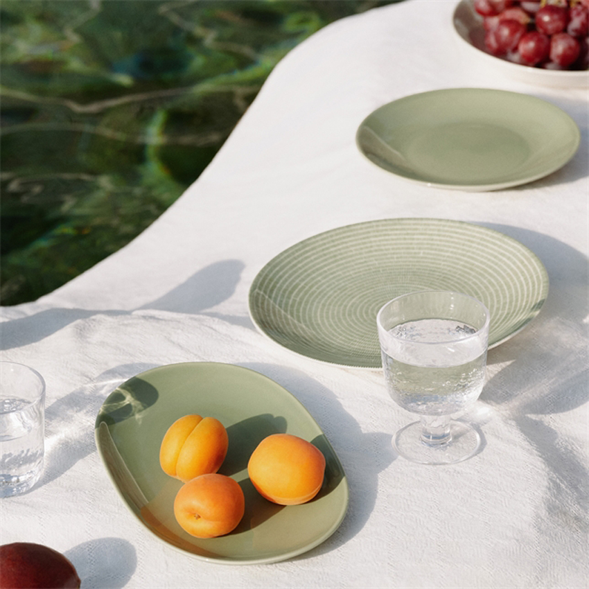 24h アベック プレート 20cm グリーンiittala/Arabia|北欧食器の