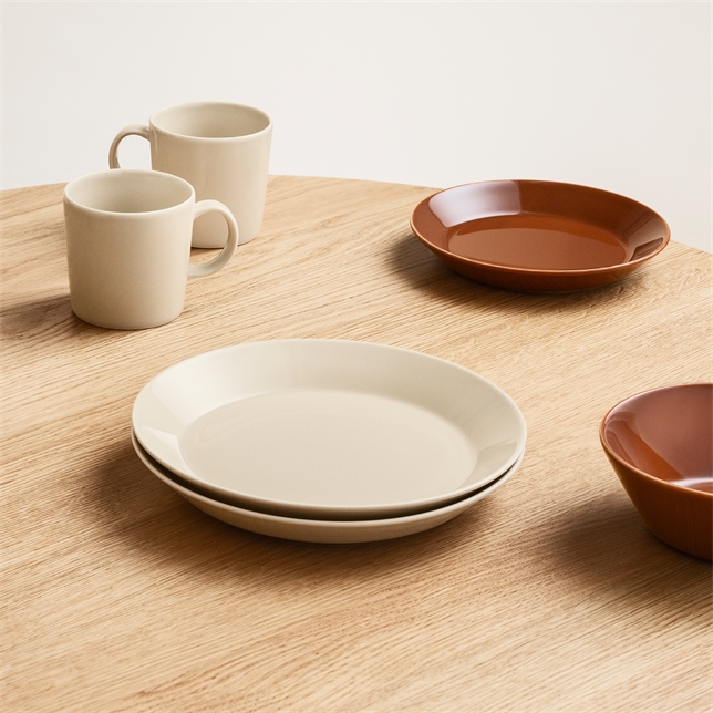 ティーマ プレート 23cm リネンiittala/Arabia|北欧食器のイッタラ