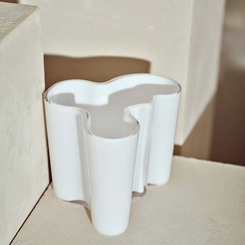 アルヴァ・アアルトコレクション ベース 120mm ホワイトiittala/Arabia