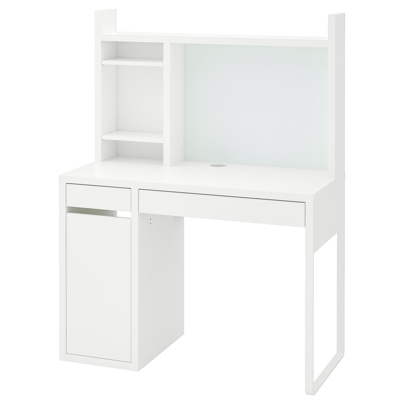 MICKE ミッケ デスク, ホワイト, 105x50 cm - IKEA