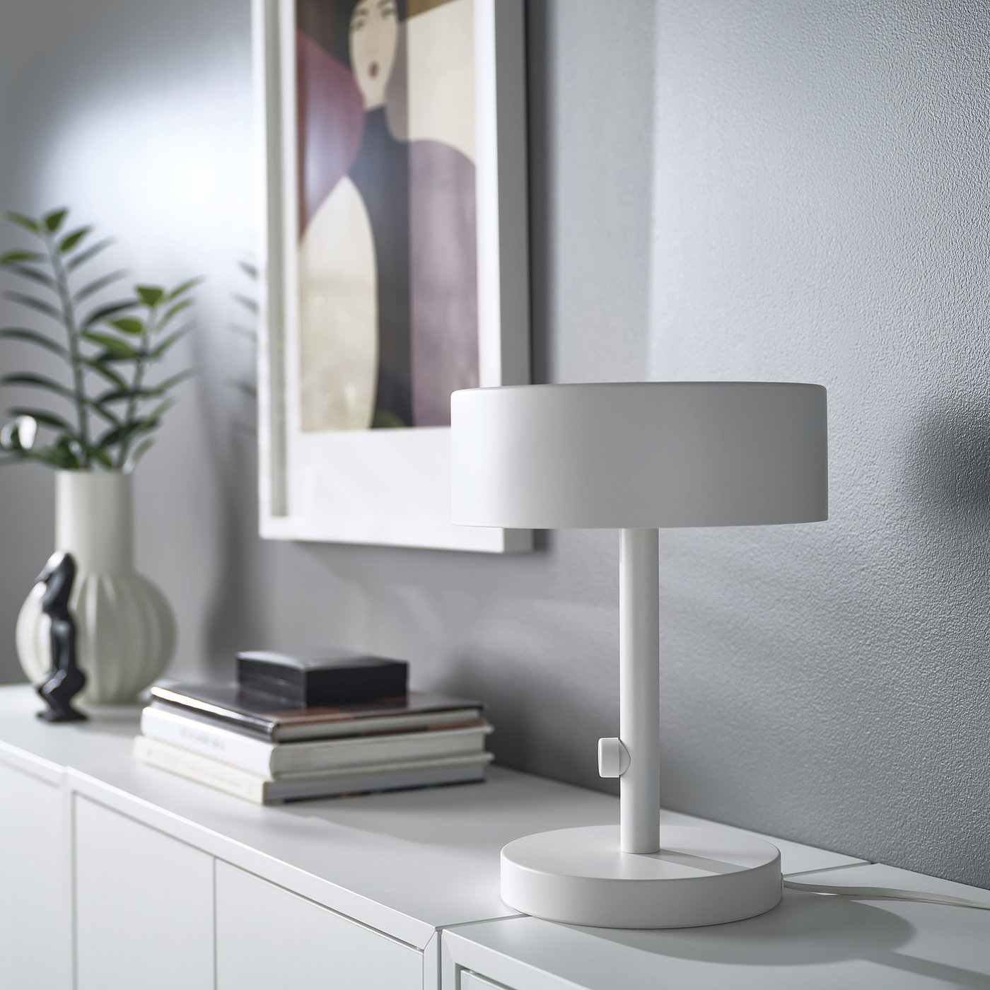 NYMÅNE ニーモーネ テーブルランプ, ホワイト, 33 cm - IKEA