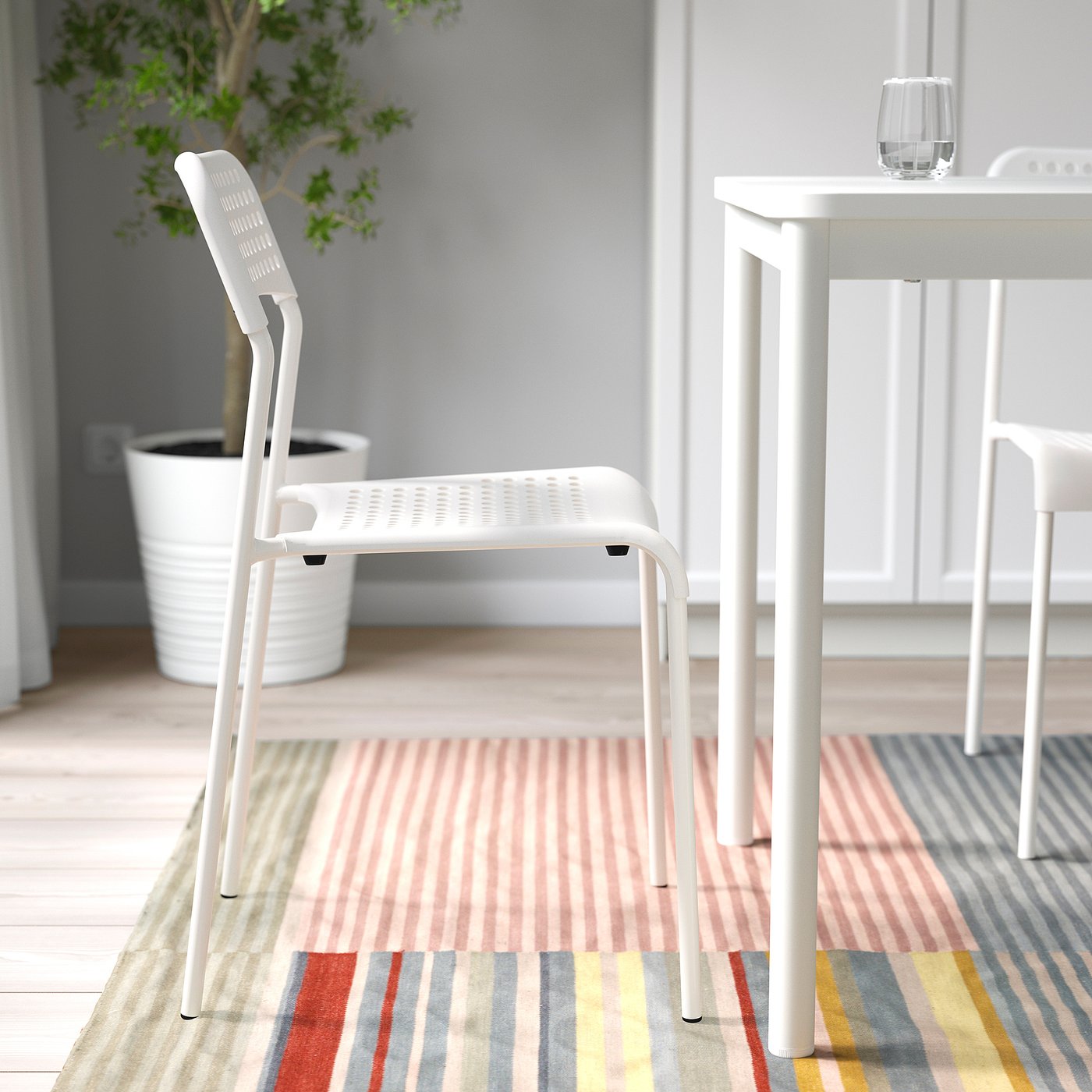 ADDE アッデ チェア, ホワイト - IKEA