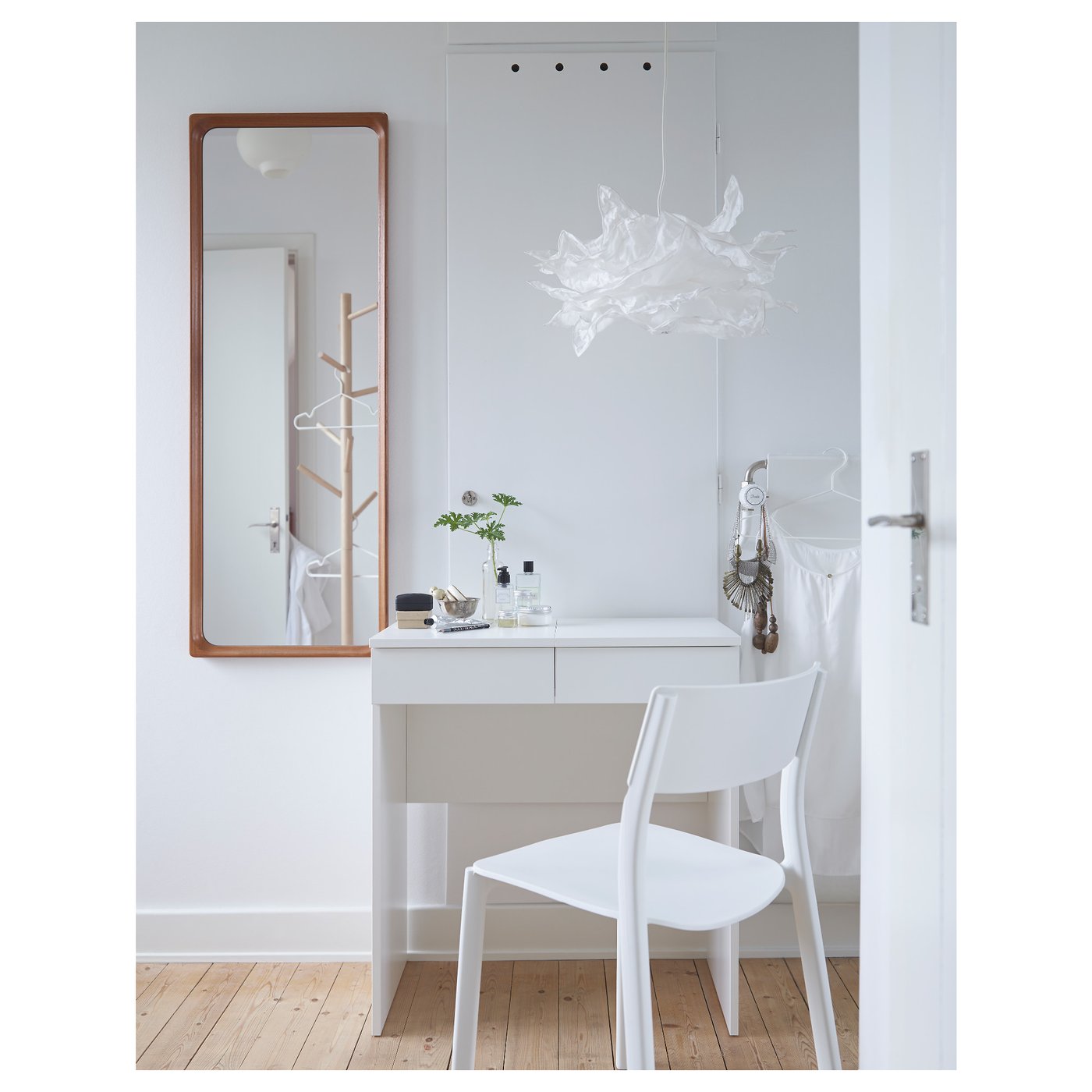 BRIMNES ブリムネス ドレッシングテーブル, ホワイト, 70x42 cm - IKEA