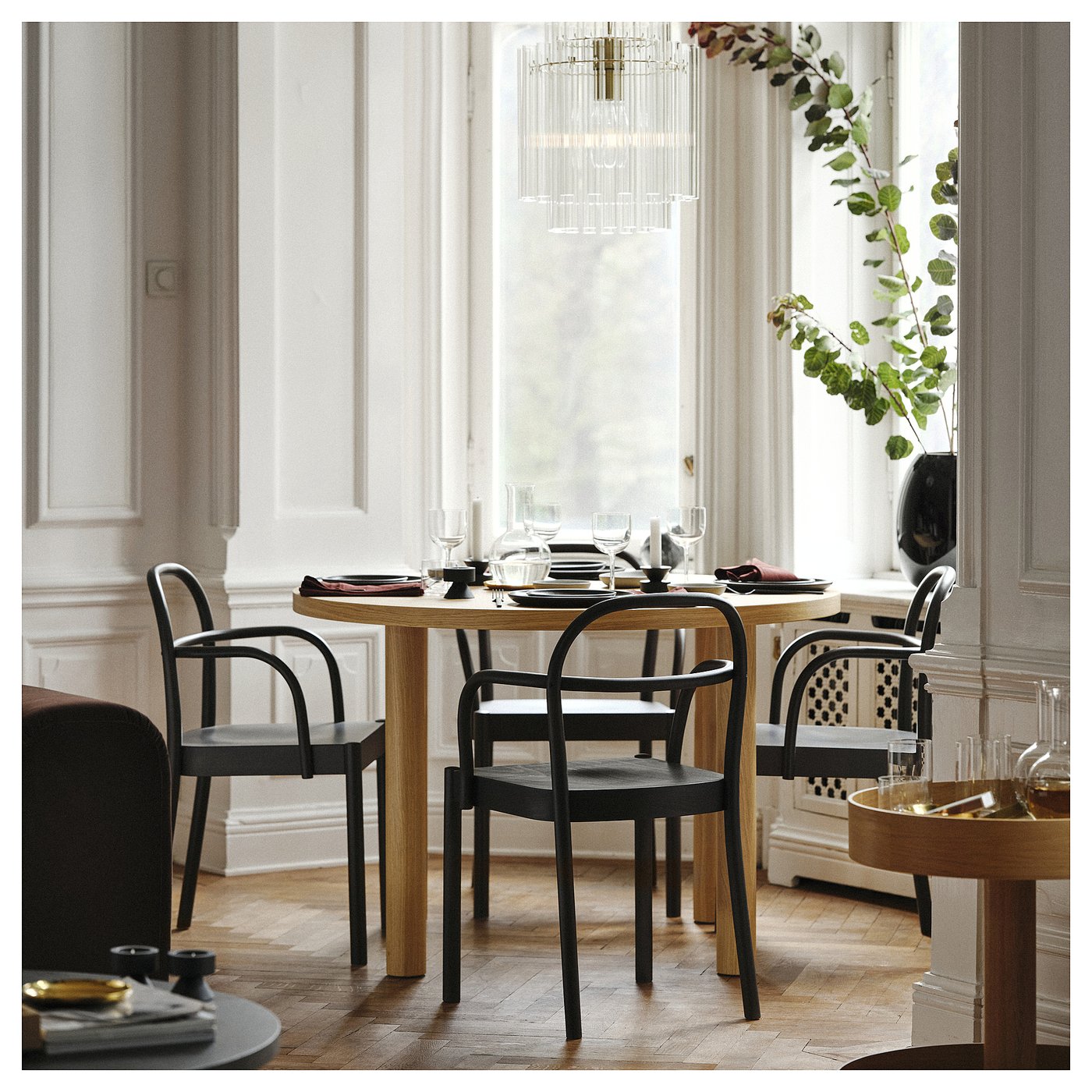 STOCKHOLM 2025 ストックホルム 2025 チェア, ダークブラウン - IKEA