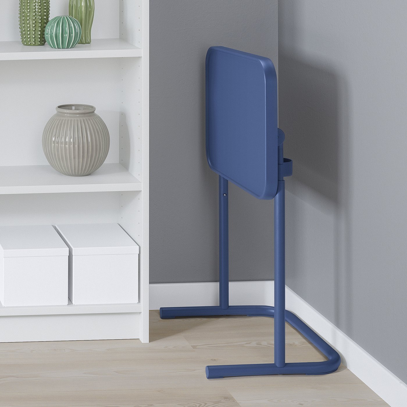 BJÖRKÅSEN ビョルコーセン ラップトップスタンド, ブルー - IKEA