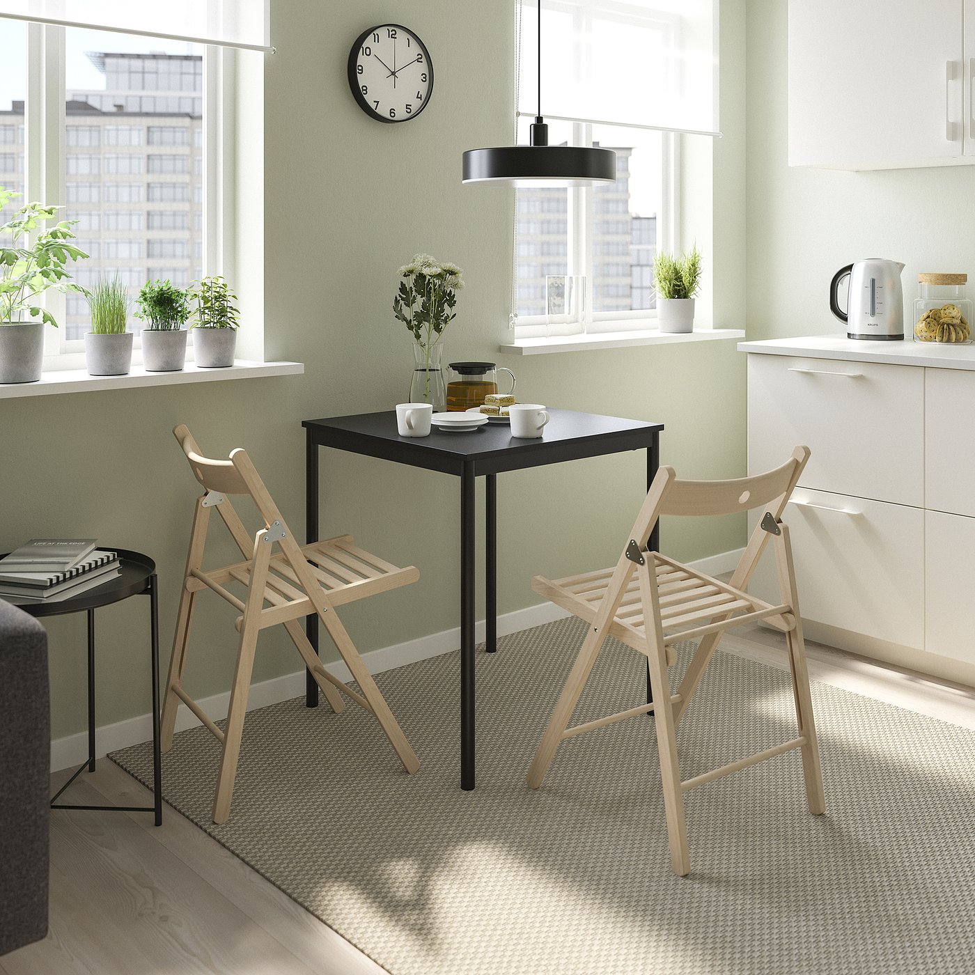 FRÖSVI folding chair, beech - IKEA