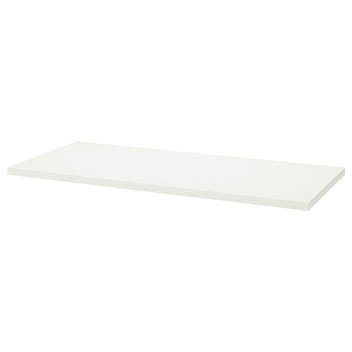 LAGKAPTEN tabletop, white, 551/8x235/8