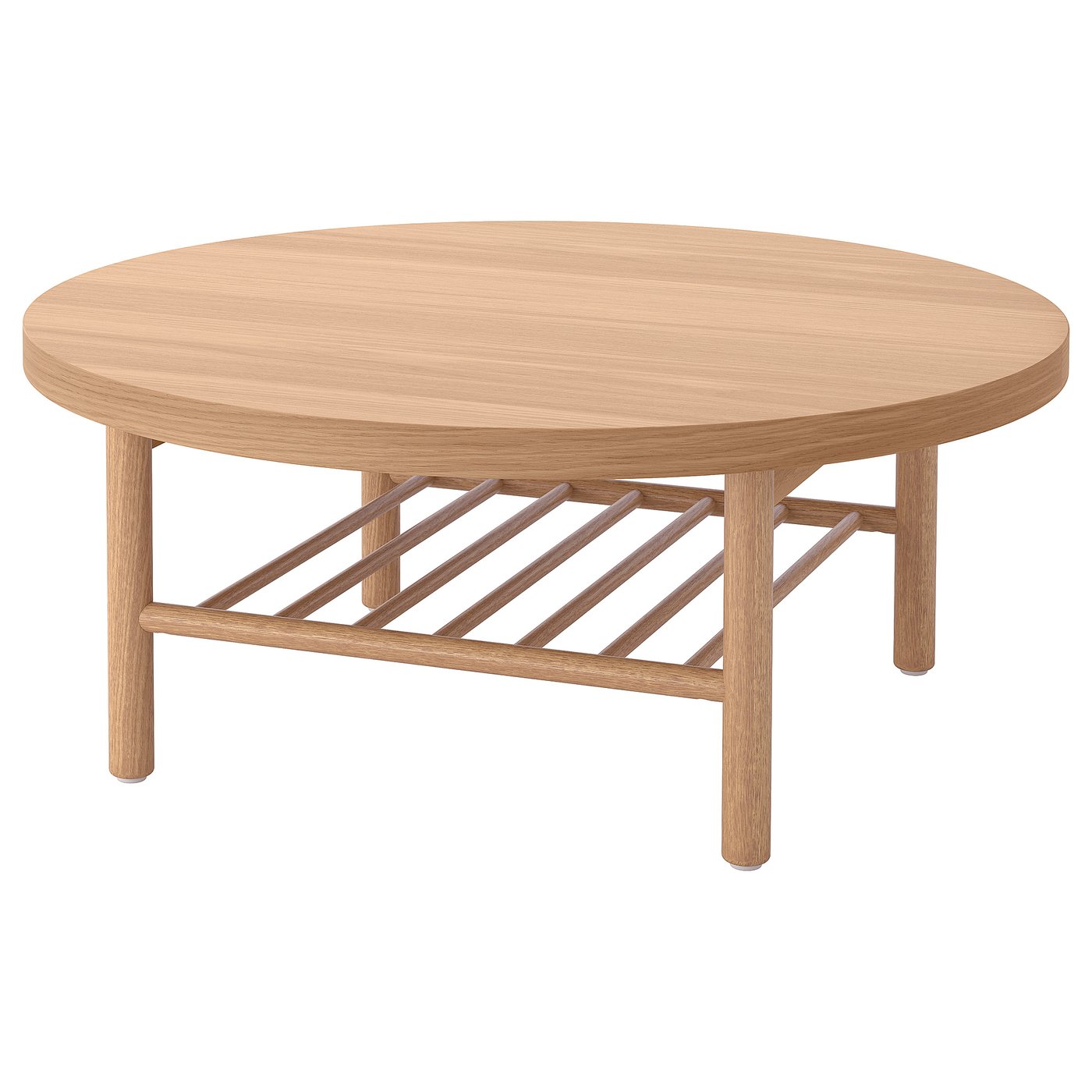 LISTERBY coffee table, oak veneer, 353/8