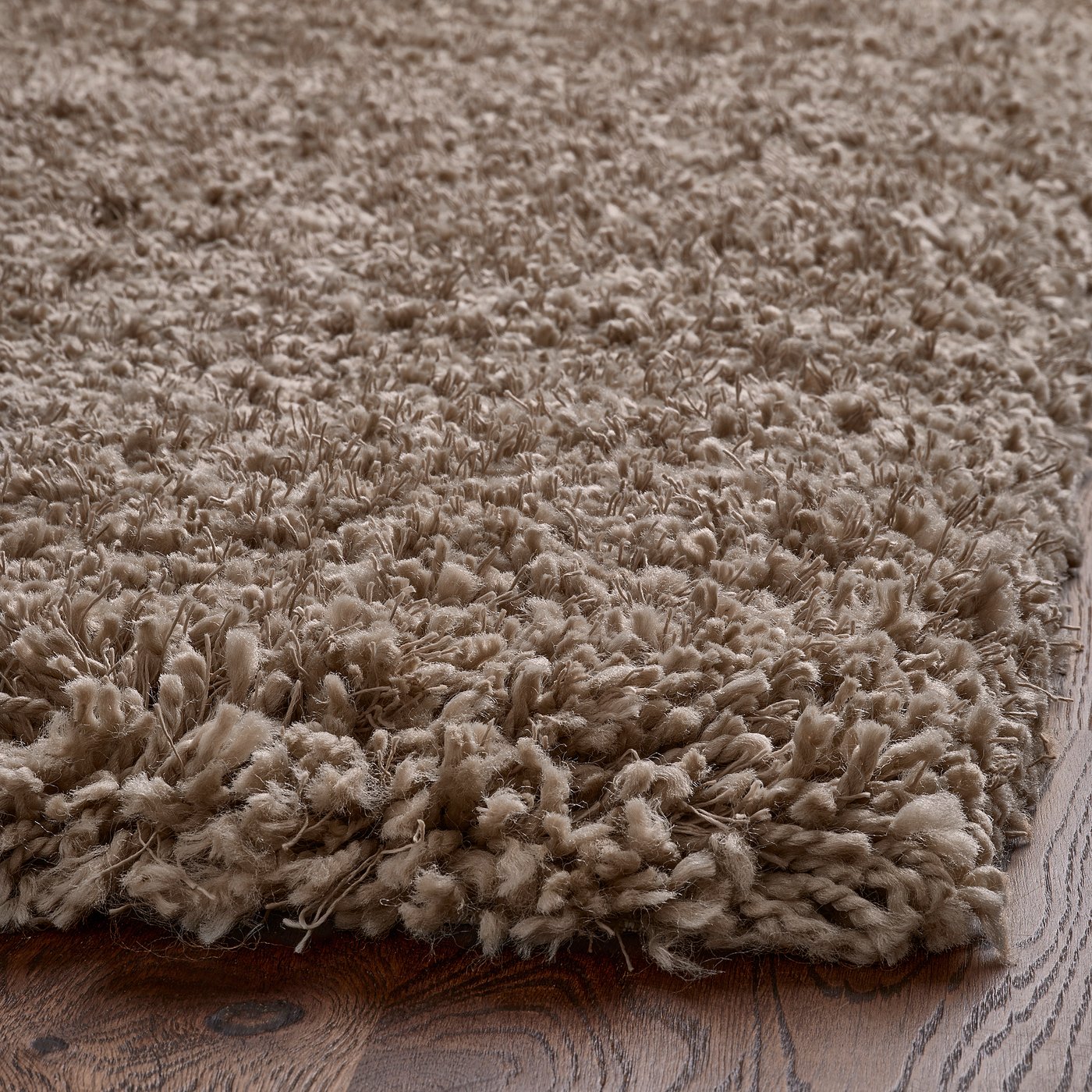 VOLLERSLEV rug, high pile, beige, 6'7