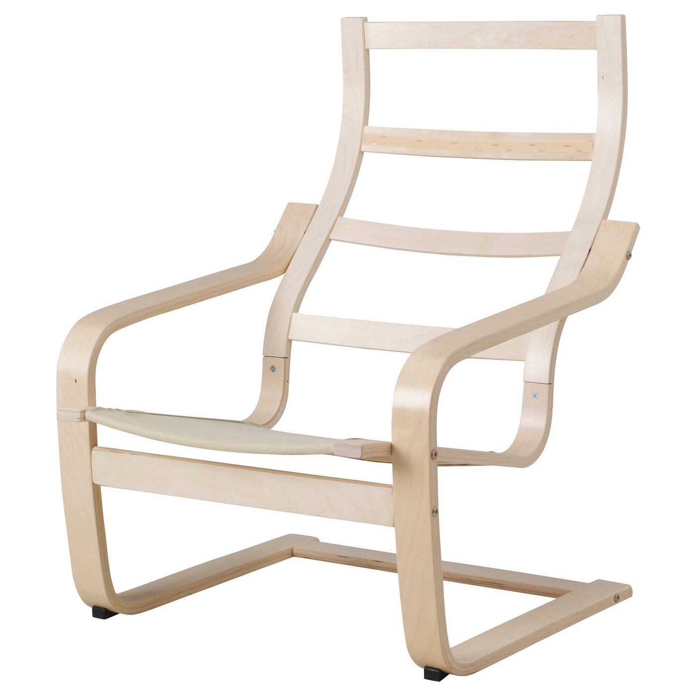 POÄNG armchair frame, birch veneer - IKEA